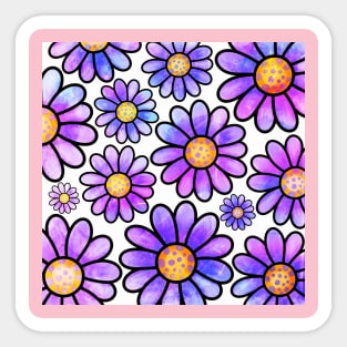 Flowers Pattern Sticker